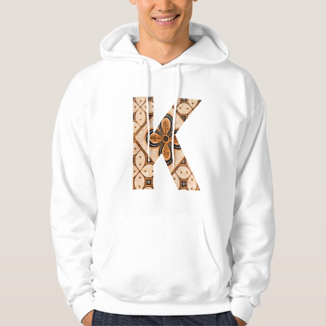 Sudadera K - Patrón de Batik (Anverso)