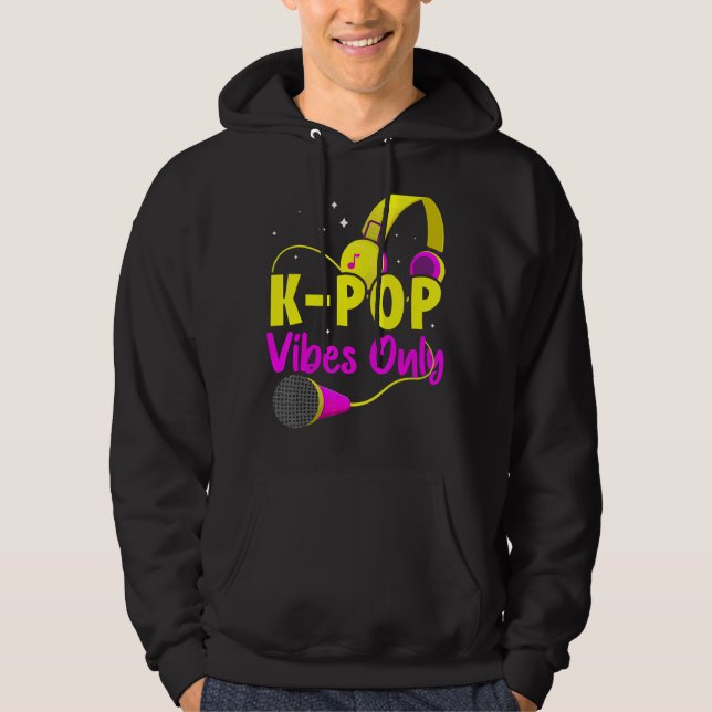 Sudadera K Pop sólo para asiáticos (Anverso)