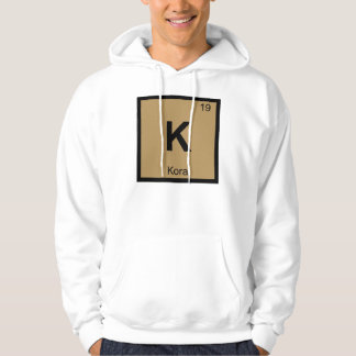 Sudadera K - Símbolo de la tabla periódica de la química mu