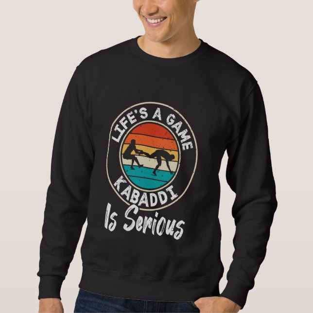 Sudadera Kabaddi India Wrestling (Anverso)
