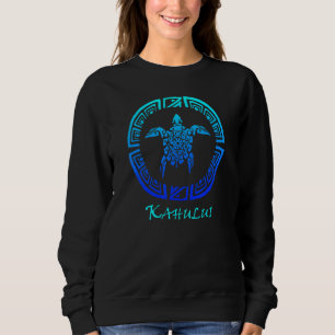 Sudadera Kahului Maui Vintage Retro Vacaciones de tortugas