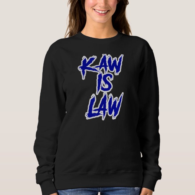 Sudadera KaKaw Is Law Battlehawks St. Louis Football Tailga (Anverso)