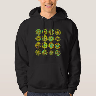 Sudadera Kaleidoscópico 110714 - 16 Mandalas