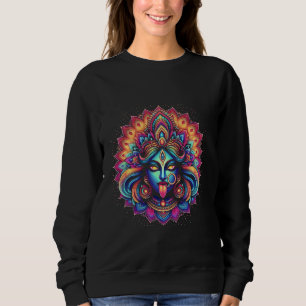 Sudadera Kali Mamá Feroz A Diosa Hindú De La Muerte Madre H