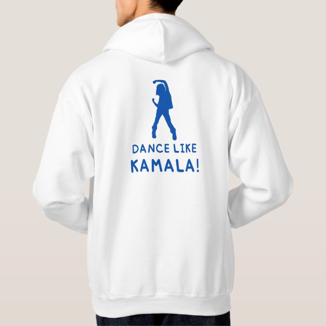 Sudadera Kamala 2 baila como Kamala, Harris 2024 (Reverso)