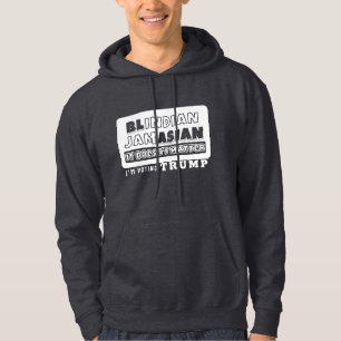 Sudadera Kamala Black Indian Jamaican Asian