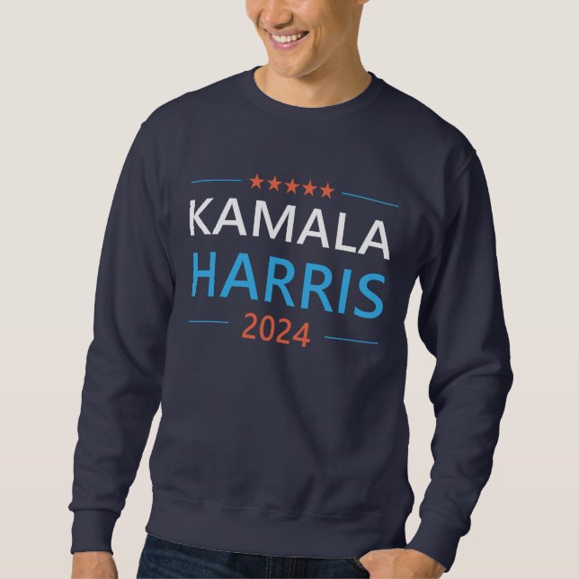 Sudadera Kamala Harris 2024 para el presidente (Anverso)