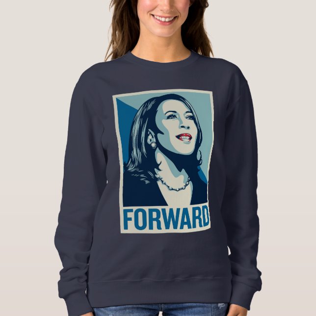 SUDADERA KAMALA HARRIS FORWARD (Anverso)