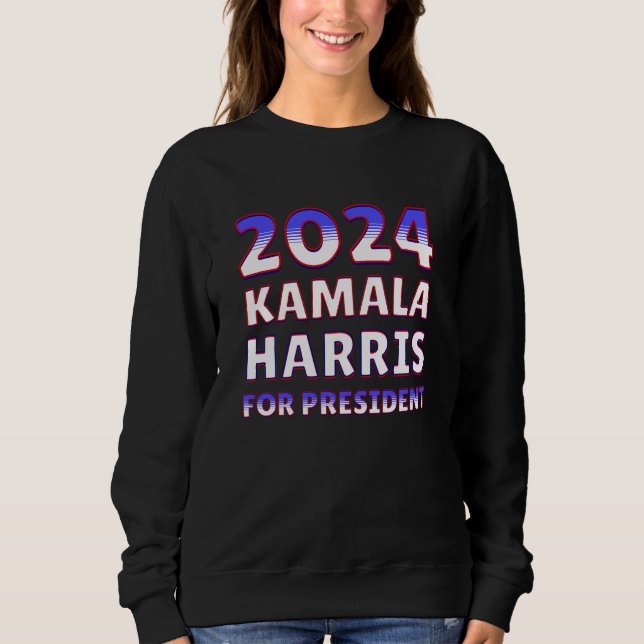 Sudadera Kamala Harris por la presidencia de 2024 (Anverso)