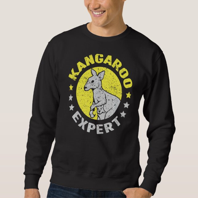 Sudadera Kangaro Expert Kangaroos Animal Australia 1 (Anverso)