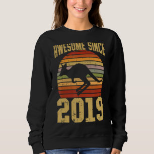 Sudadera Kangaroo asombroso desde el tercer cumpleaños 2019