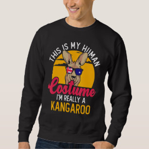 Sudadera Kangaroo - Australia Flag Map Country Animal Melbo