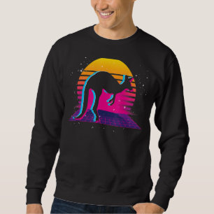 Sudadera Kangaroo de vaporwave retro
