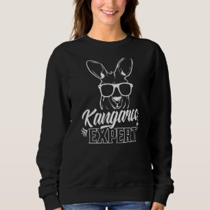Sudadera Kangaroo Expert Australia Animal Kangaroos 1