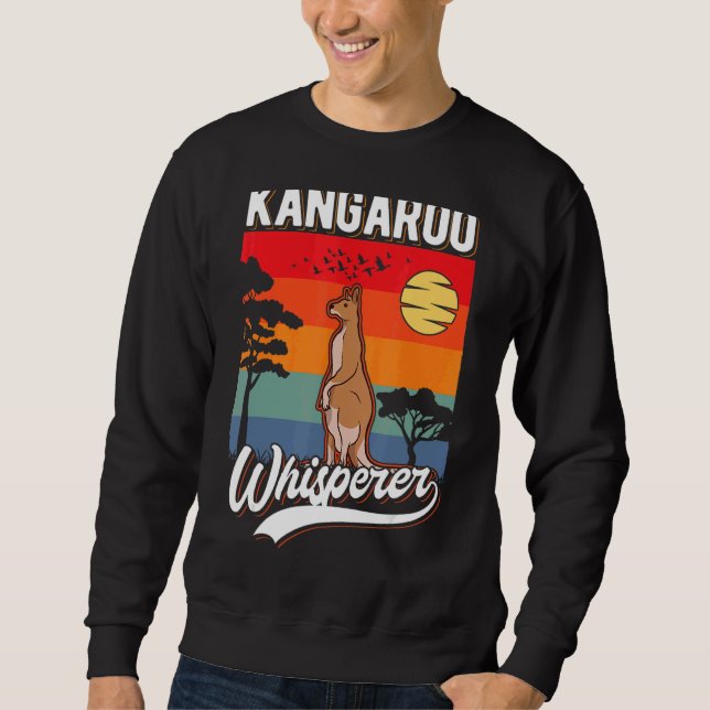 Sudadera Kangaroo Whisperer (Anverso)