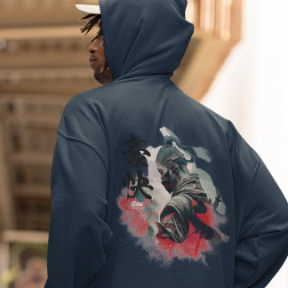 Sudadera Kanji Samurai Goki Hoodie