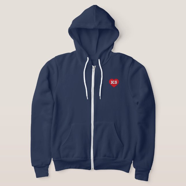 Sudadera Kansas Red Heart - Amo el KS (Distribución)