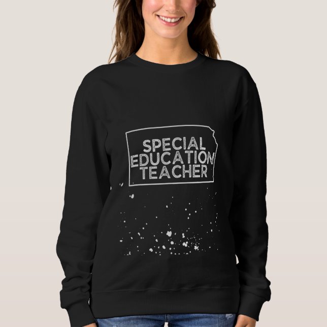 Sudadera Kansas Special Education Teacher   for Teachers SP (Anverso)