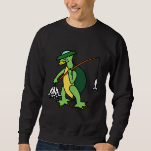 Sudadera Kappa Caminando Y Llevando Un Arco Pesquero Y Pesc