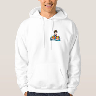 Sudadera Kapuzen-Sweatshirt mit Manga-Sicherheitsfachmann