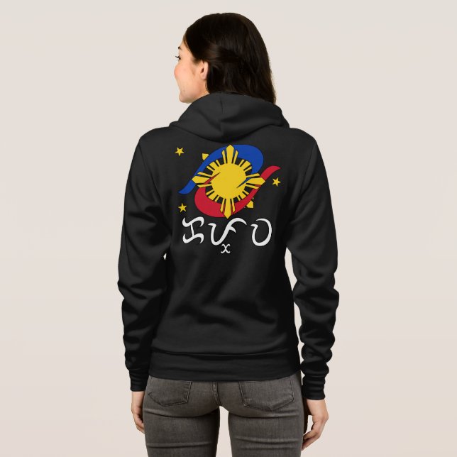 Sudadera Kapwa (Baybayin script) (Reverso completo)