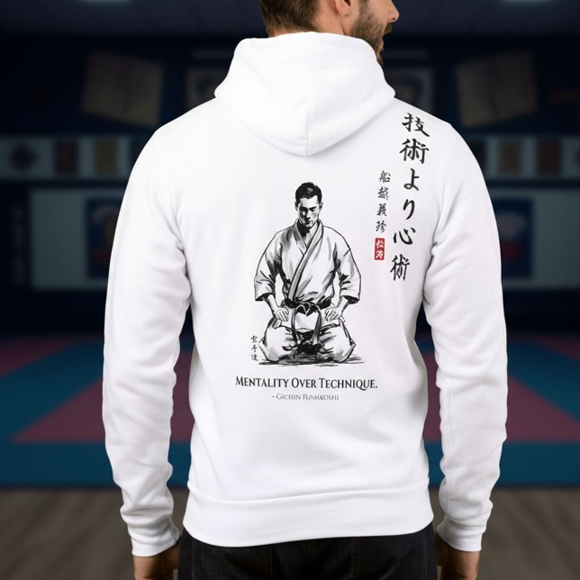 Sudadera Karate 5to Precepto - Mentalidad sobre Técnica (Subido por el creador)