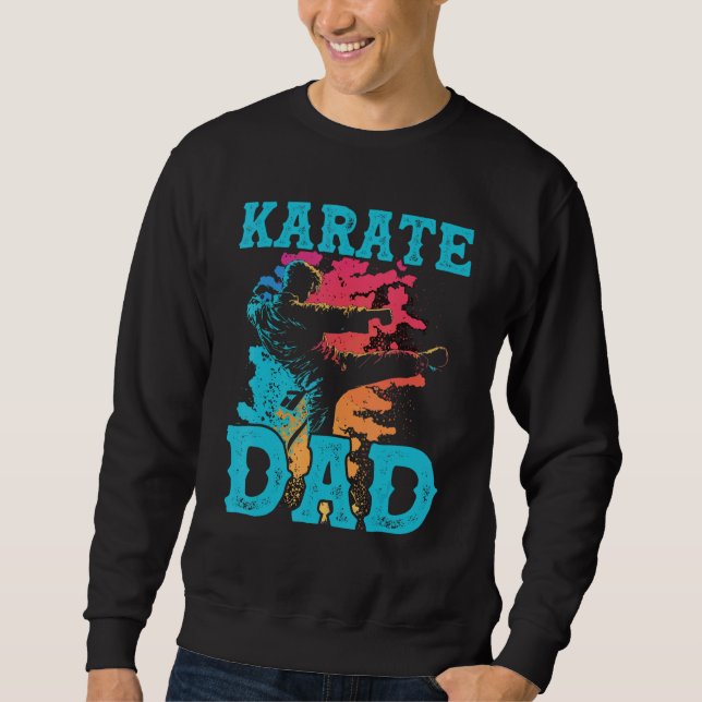 Sudadera Karate Dad Best Daddy Ever MMA Martial Artist Fath (Anverso)