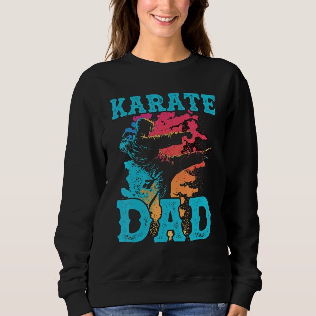 Sudadera Karate Dad Best Daddy Ever MMA Martial Artist Fath (Anverso)