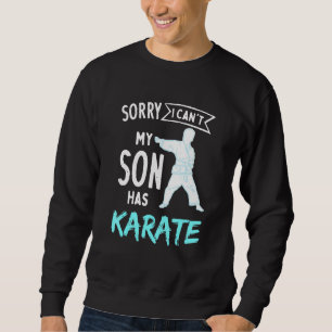 Sudadera Karate Dad Design para Taekwondo Mom - Mi Hijo Tie