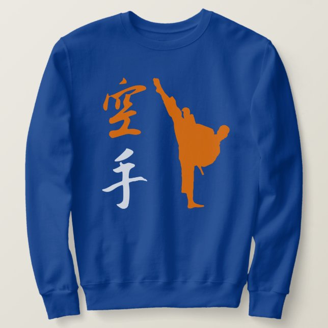 Sudadera Karate deportivo (Anverso del diseño)