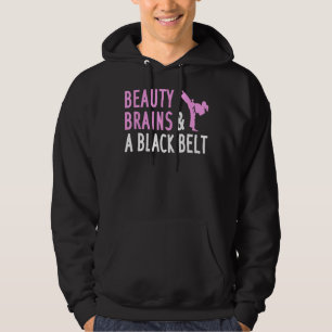 Sudadera Karate Gracioso Para Mujeres Chica Artes Marciales