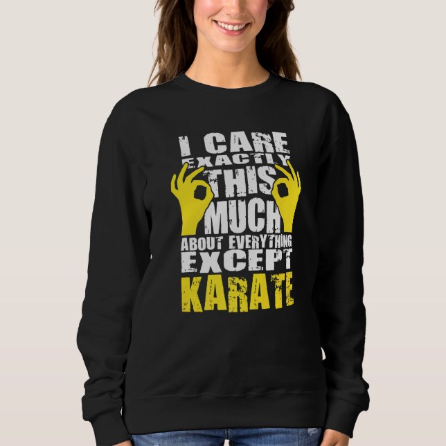 Sudadera Karate Karate Design (Anverso)