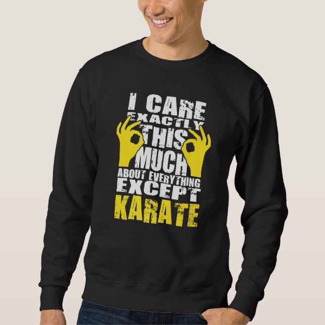 Sudadera Karate Karate Design (Anverso)