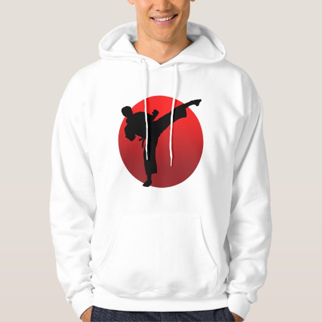 Sudadera KARATE keri (Anverso)