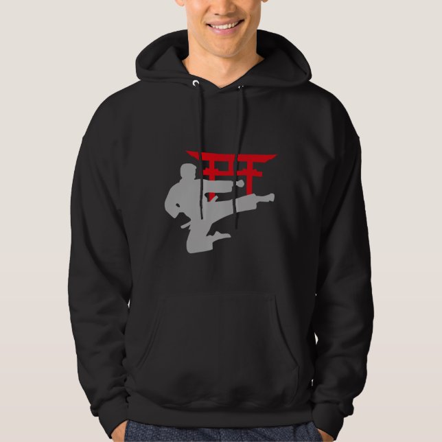 Sudadera Karate Kick Torii Gate (Anverso)