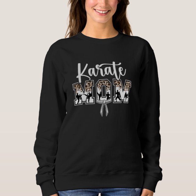 Sudadera Karate Mom Karate Mama Karate Madre 1 (Anverso)