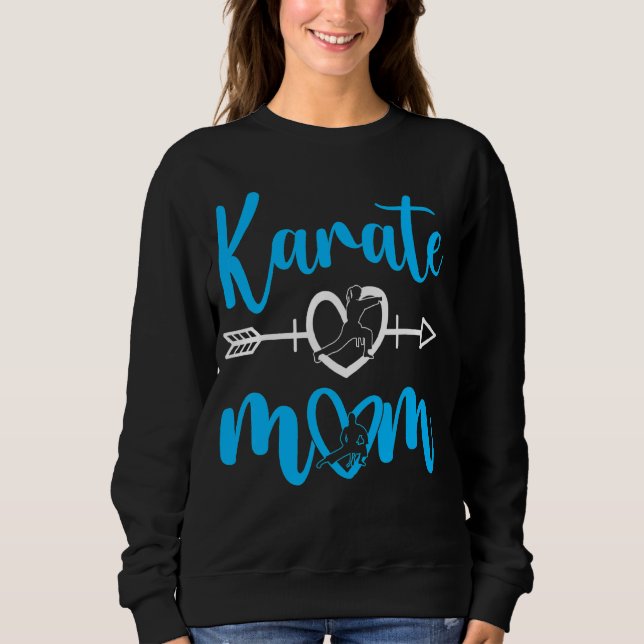 Sudadera Karate Mom Martial Son Daughter (Anverso)