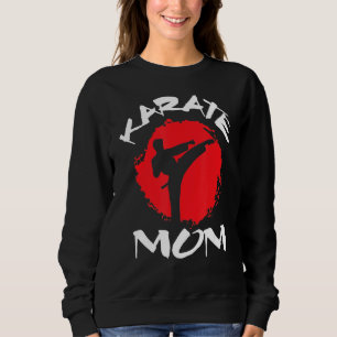 Sudadera Karate Mom Vintage Martial Self Y Defense Mother
