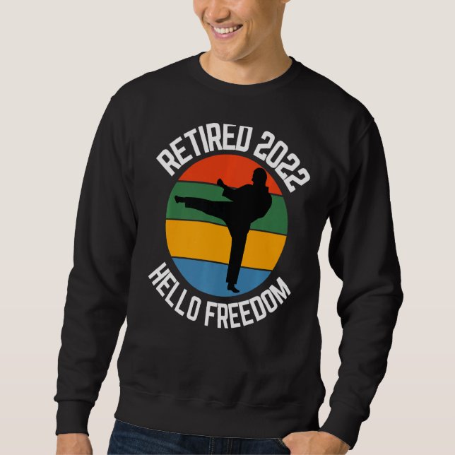 Sudadera Karate retirado 2022 Hola Karate Libertad (Anverso)