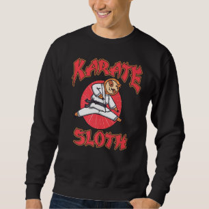 Sudadera Karate Sloth Action Animal Koala Selva Na