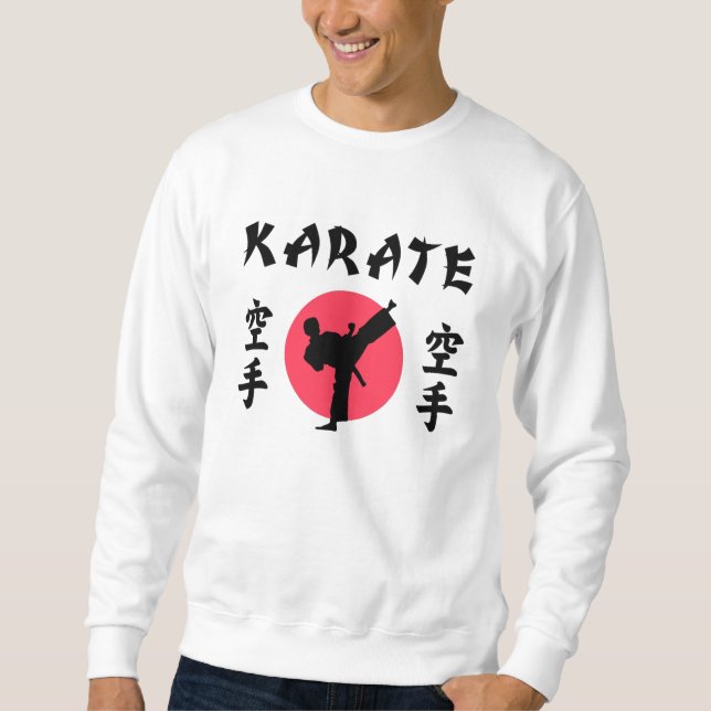 Sudadera Karate Sol Naciente (Anverso)