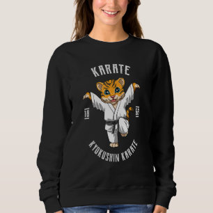 Sudadera Karate Tiger Crane Kick Karate Japón Luchando