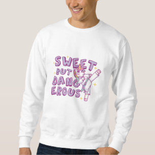 Sudadera Karate Unicorn dulce pero peligroso