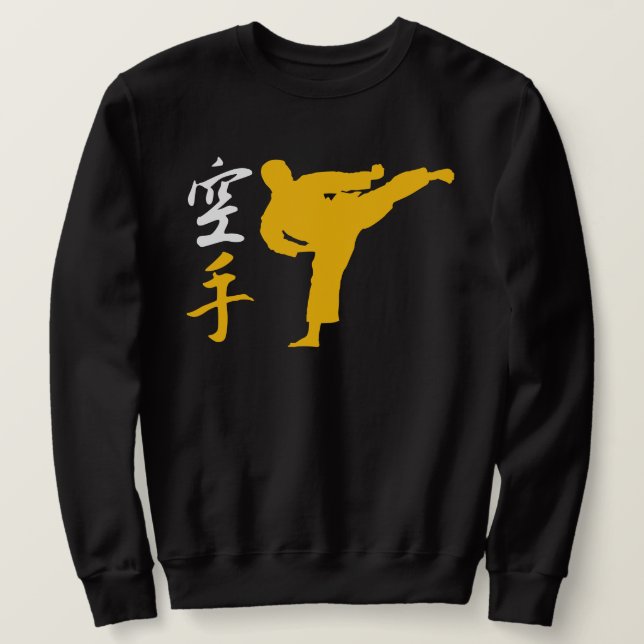 Sudadera Karate Warrior (Anverso del diseño)
