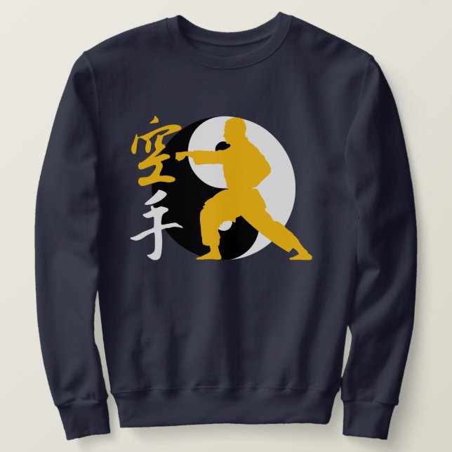 Sudadera Karate Warrior (Anverso del diseño)