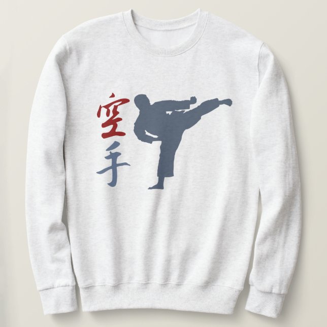 Sudadera Karate Warrior (Anverso del diseño)
