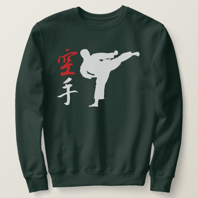 Sudadera Karate Warrior (Anverso del diseño)