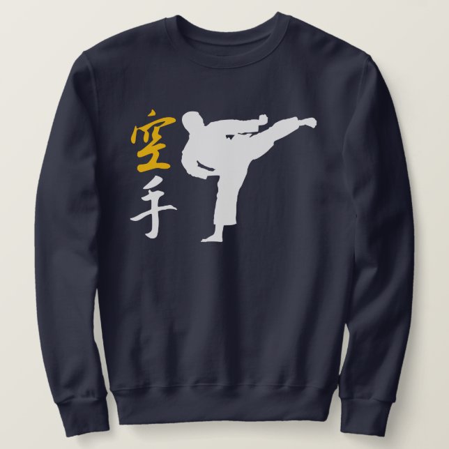 Sudadera Karate Warrior (Anverso del diseño)
