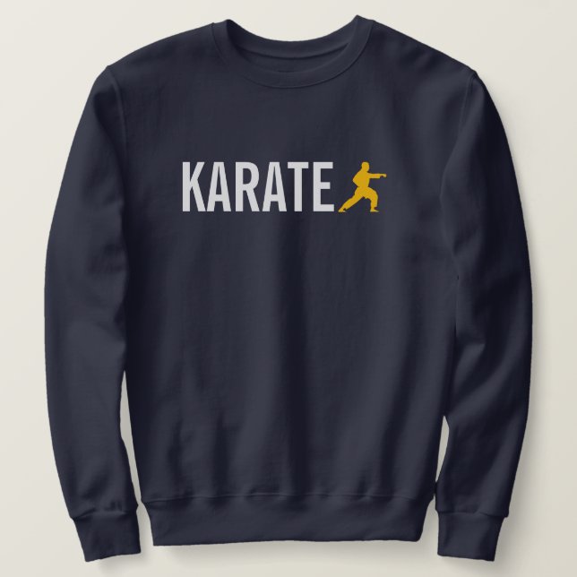 Sudadera Karate Warrior (Anverso del diseño)