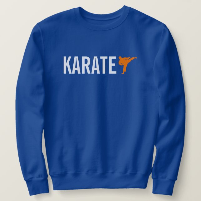 Sudadera Karate Warrior (Anverso del diseño)